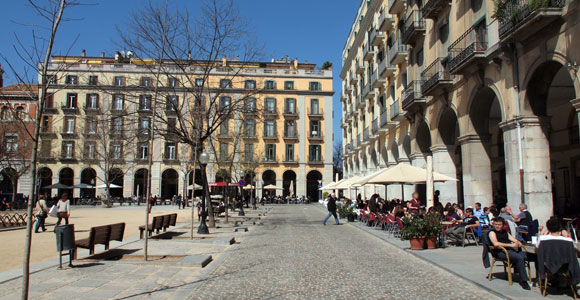 Plaza Independencia, Girona